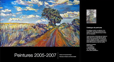 Catalogue Peintures 2005-2007 Cover